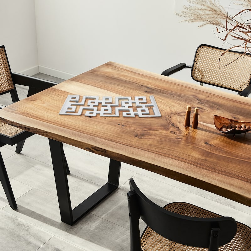 Decorative Handmade Aluminum Modern Tray