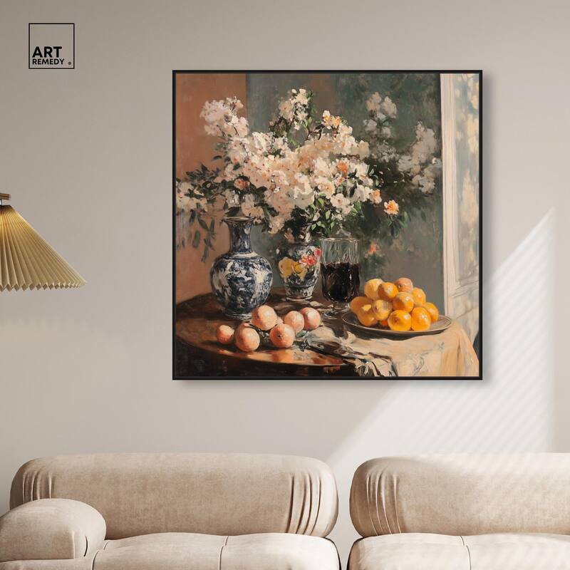 Afternoon Still Life Canvas by Art Remedy
