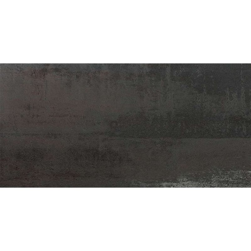 Metallica 12x24 Graphite Semi Polished Porcelain Tile - Floor, Wall - Large Format