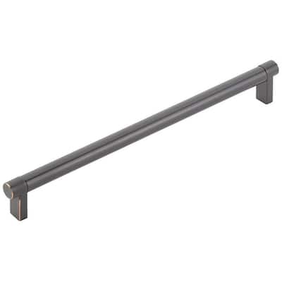Emtek 84057.REC.SM Smooth 10" Center to Center Bar Cabinet Pull with