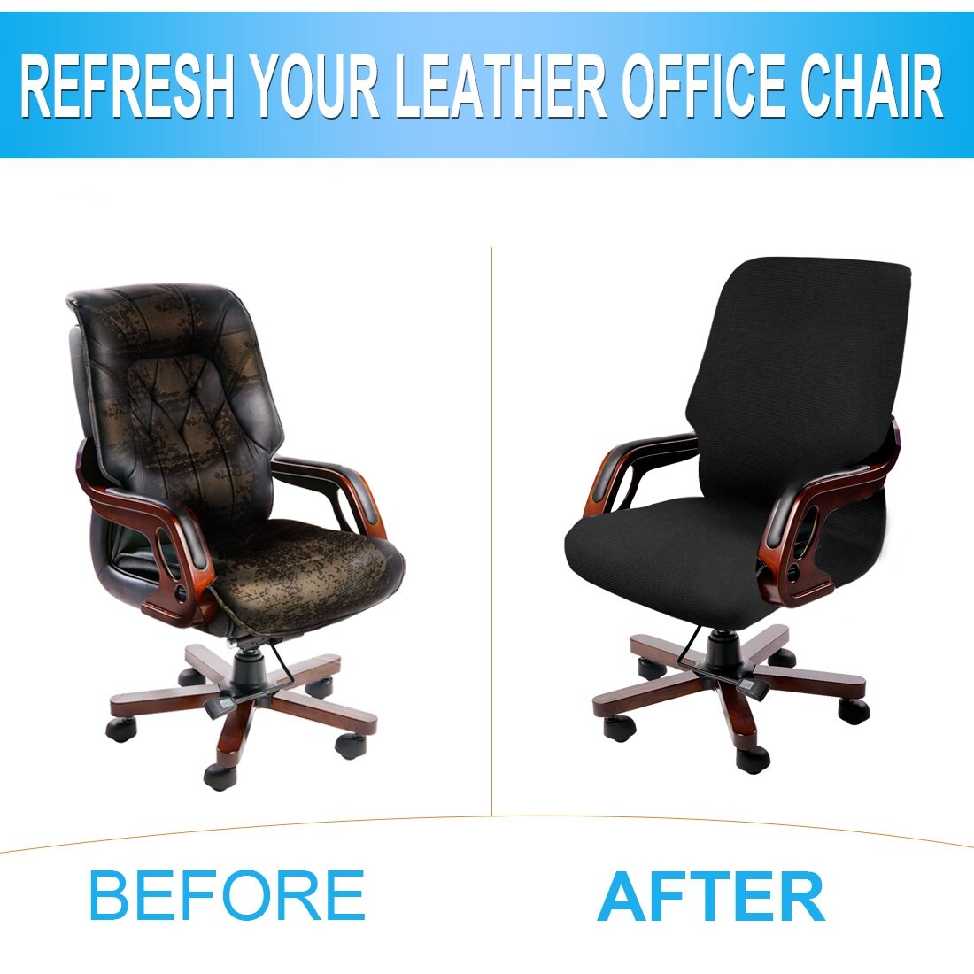 Waterproof Office Chair Cover Roating Computer Armchair Protector