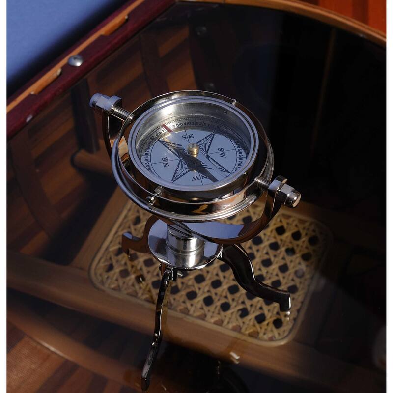 5" x 5" x 8.5" Gimbaled Compass on Tristand
