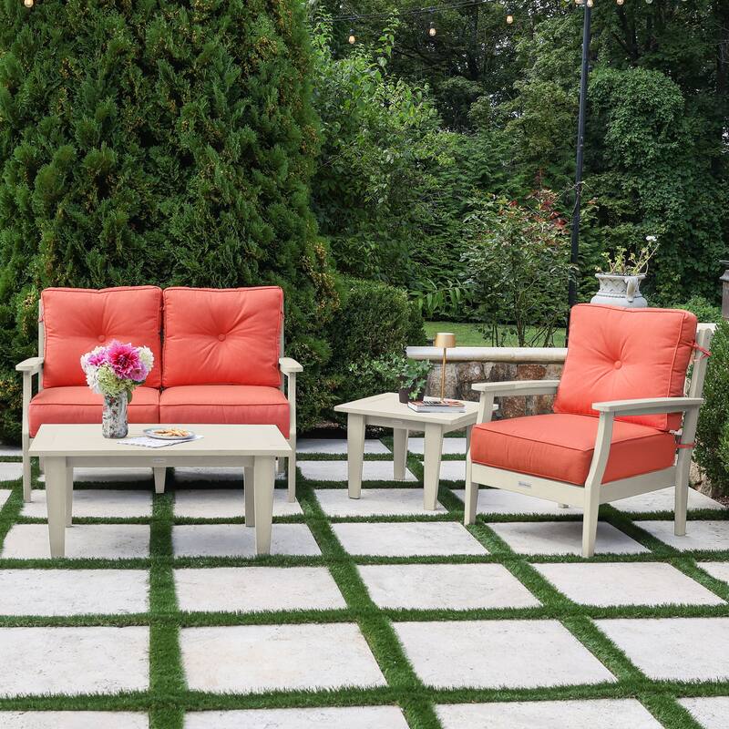 HIGHWOOD Lehigh 4-Piece Deep Seating Set