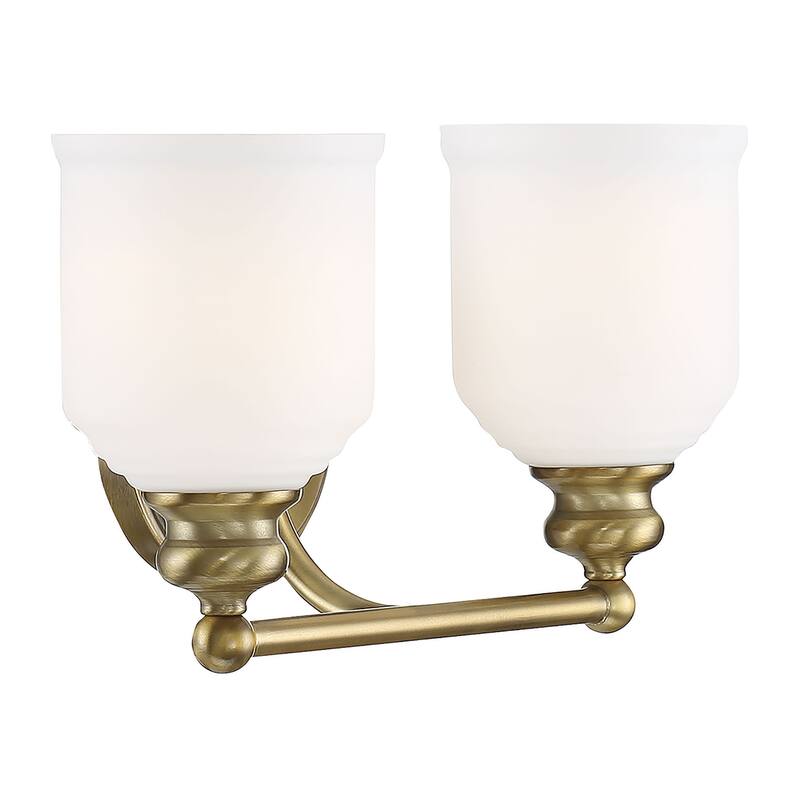 Savoy House Melrose 2 Light 15" Wide Bathroom Vanity Light