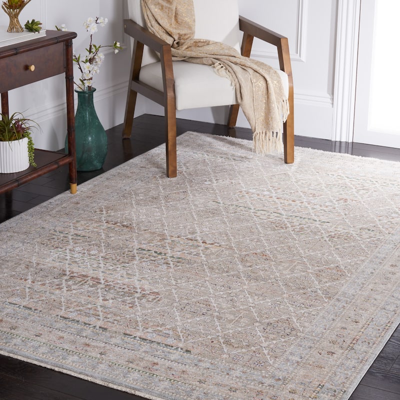 SAFAVIEH Princeton Icie Vintage Rug - 8' x 10' - Ivory/Blue