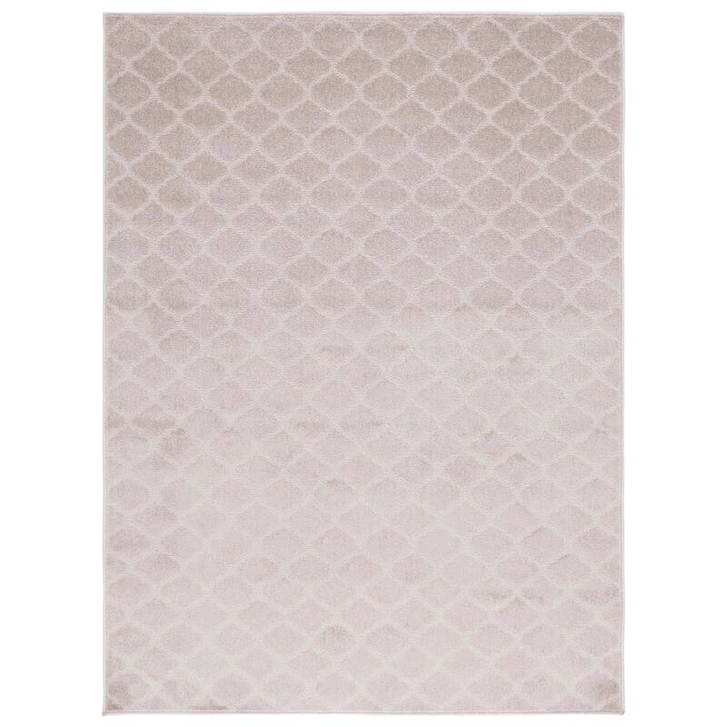 SAFAVIEH Plain and Solid Crissie Trellis Rug - 9' x 13' - Beige