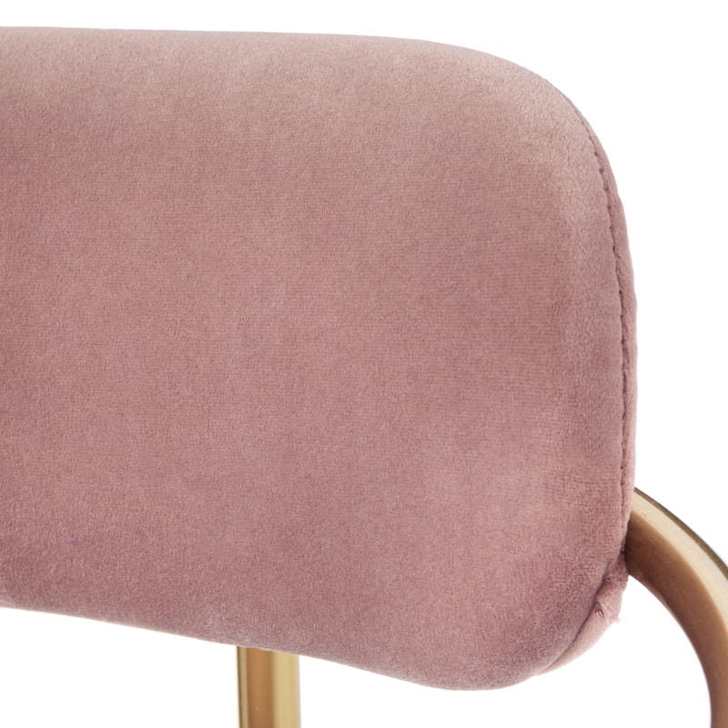 Simple Living Retro Velvet Dining Arm Chair (Set of 2)