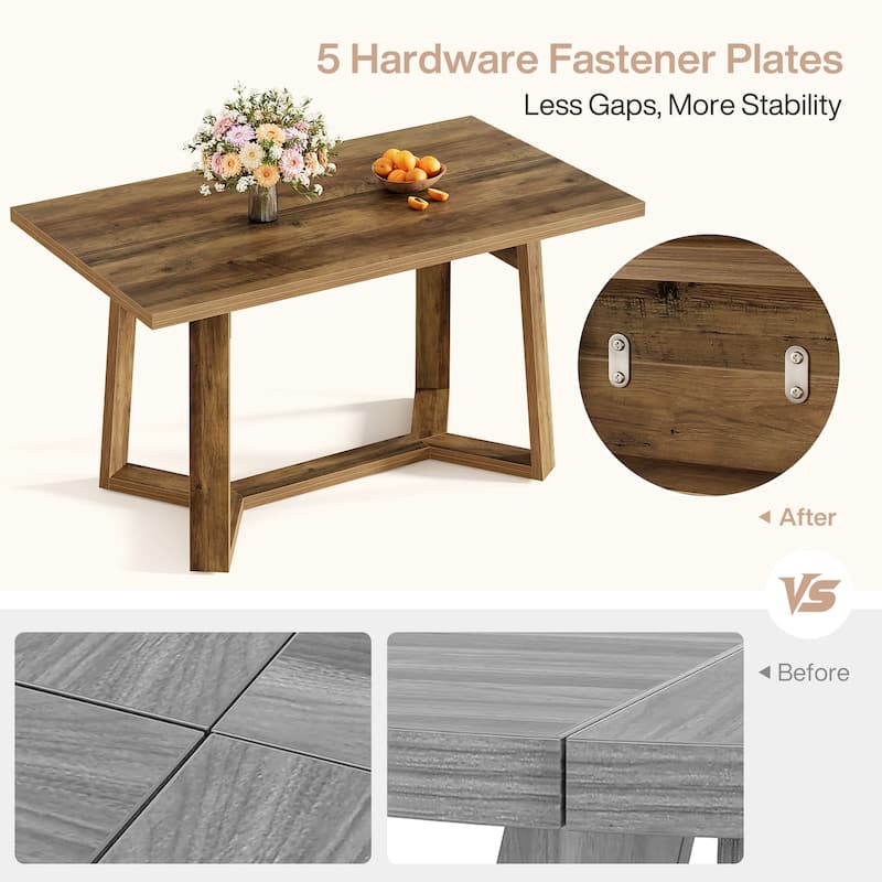 Farmhouse Wood Dining Table, Kitchen Table, Living/Dining Room Accent Table