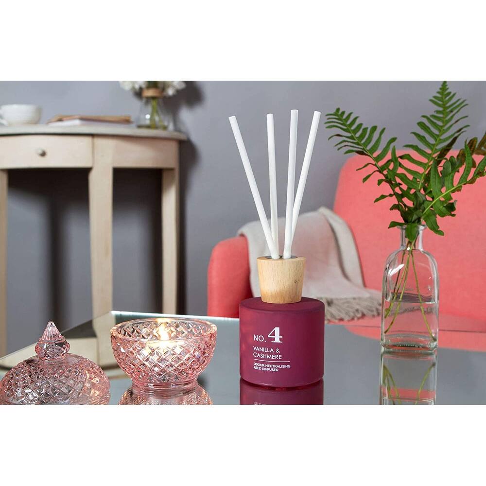 Wax Lyrical HomeScenter No 4 Vanilla and Cashmere Candle 42 HourBurn