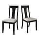 preview thumbnail 28 of 28, CraftPorch Vintage Style Wooden Dining Chairs (Set of 2) Black