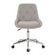 preview thumbnail 37 of 43, Modern Teddy Fleece Fabric with Metal Legs with Lift Adjustment, Swivel Office Chair