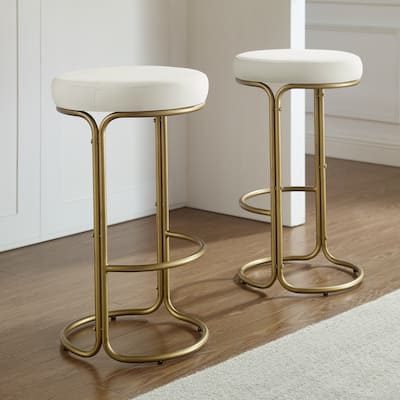 Crosley Carson 2-Piece Counter Height Bar Stool Set