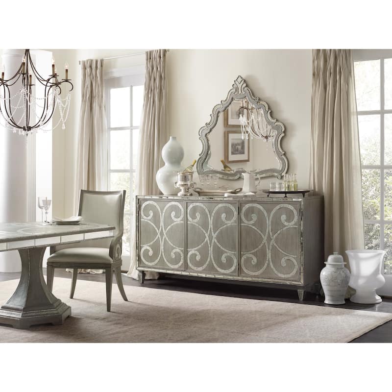 Hooker Furniture Sanctuary 78" Contemporary Luxe Credenza Sideboard /