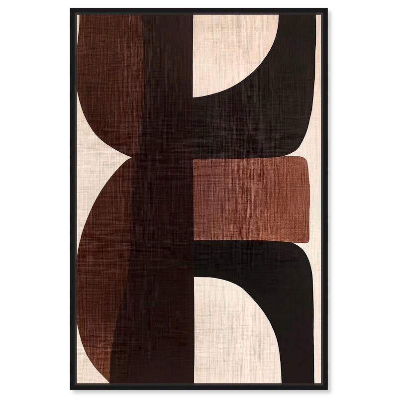 Moralis Echo I Canvas by Art Remedy - 20" x 30" - Black