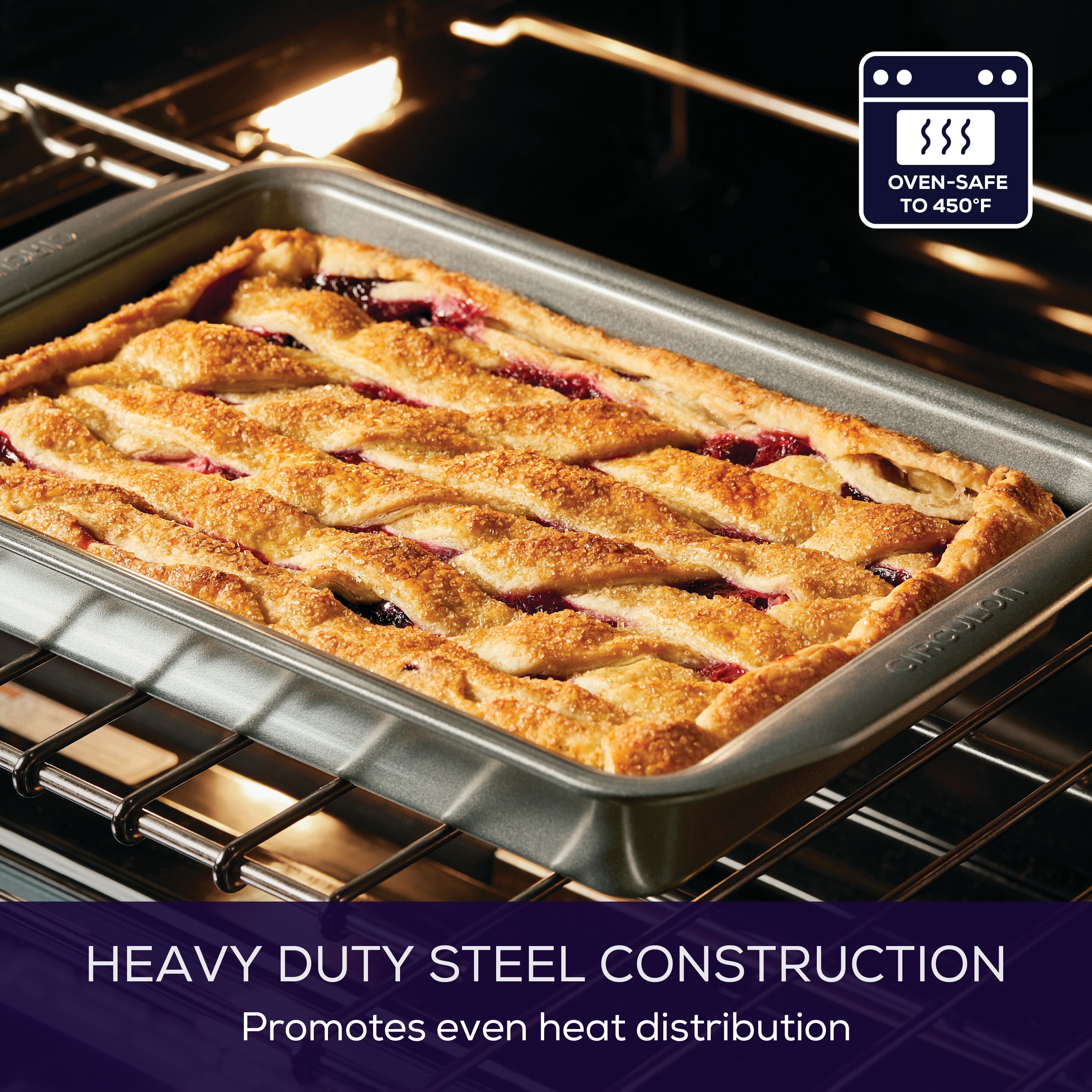 Circulon Bakeware Nonstick Rectangular Cake Pan, 9-Inch x 13-Inch