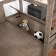 preview thumbnail 8 of 9, Furniture of America Wegh Solid Wood Twin Size Loft Bed with Workstation and Hidden Storage