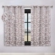 preview thumbnail 63 of 124, Superior Leaves Machine Washable Room Darkening Grommet Blackout Curtains, Set of 2 70" x 63" - Champagne