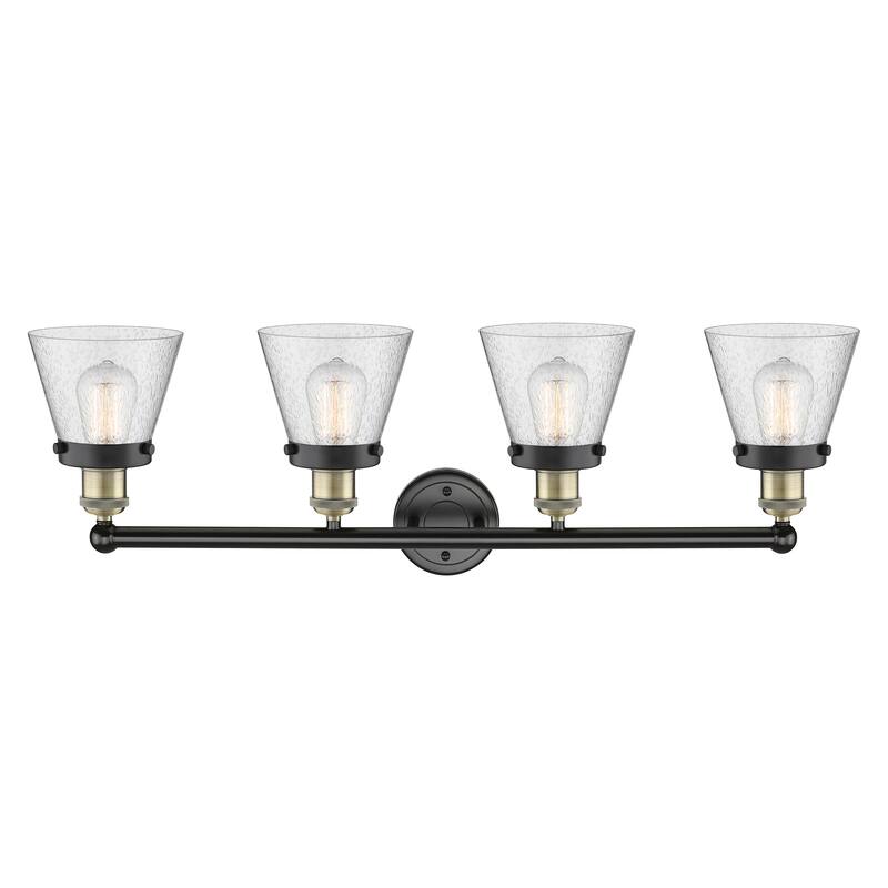 Innovations Lighting Cone - 4 Light 34" Bath Vanity Light