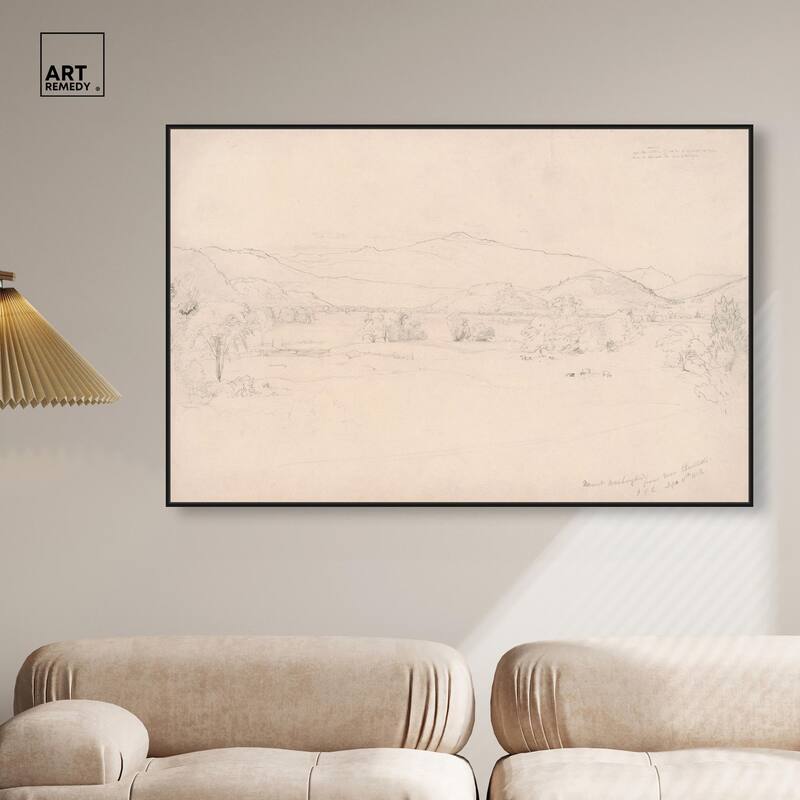 Study for View Mt. Washington Canvas by Art Remedy