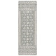 preview thumbnail 43 of 51, SAFAVIEH Handmade Micro-Loop Togzhan Wool Rug 2'3" x 7' Runner - Silver/Ivory - Runner