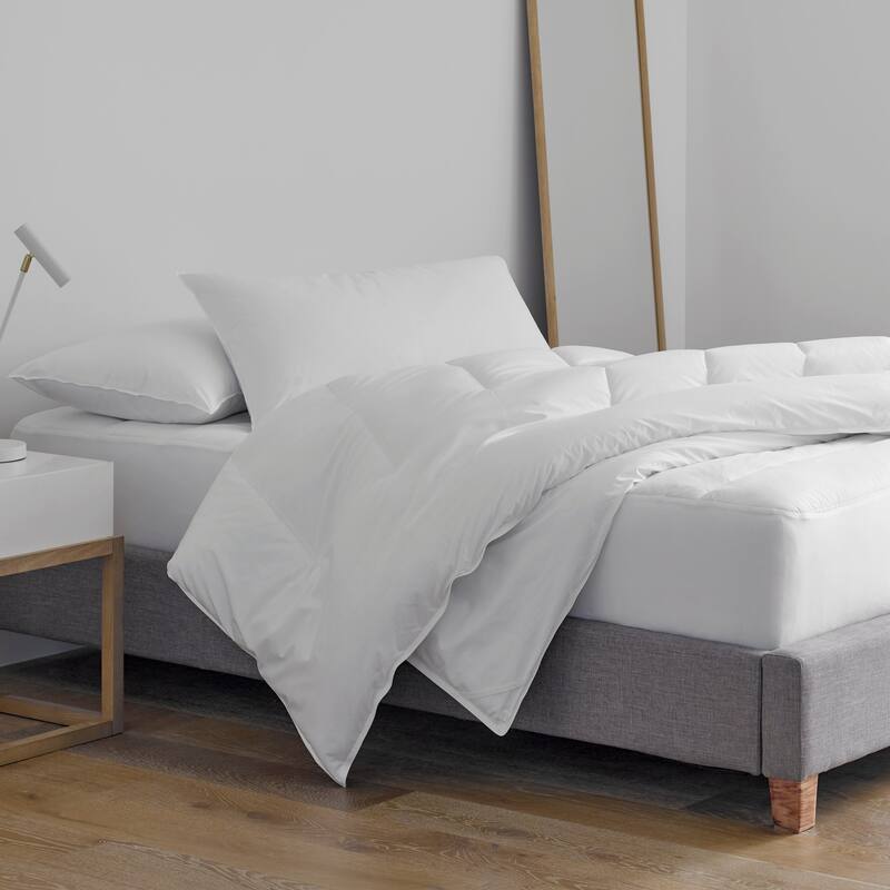 Martex Clean Essentials Antimicrobial Mattress Encasement White Bed