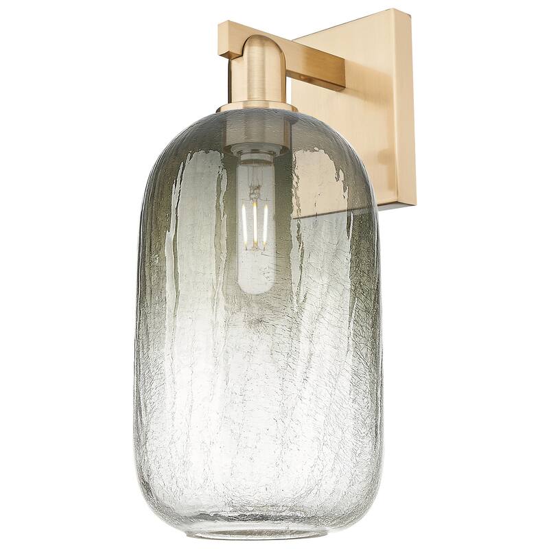 Innovations Lighting 716-1W-17-7 Brookhaven Cloche Sconce Brookhaven - Champagne Bronze / Slate