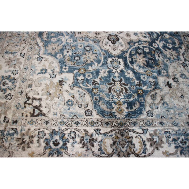 Bashian Bechham Blue Transitional Area Rug