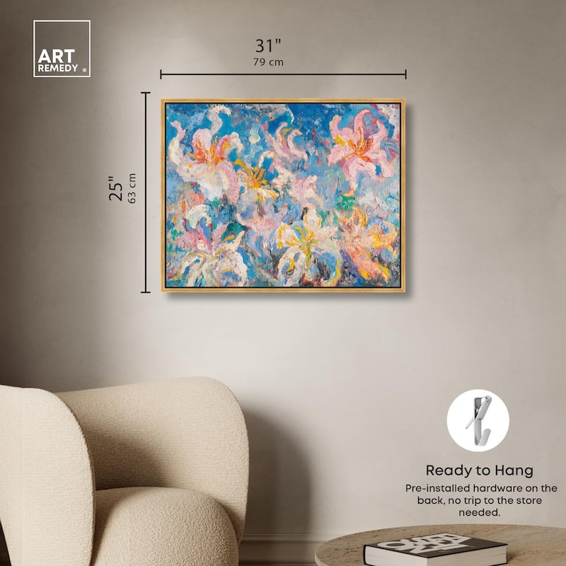 Pastel Riot I Canvas by Art Remedy