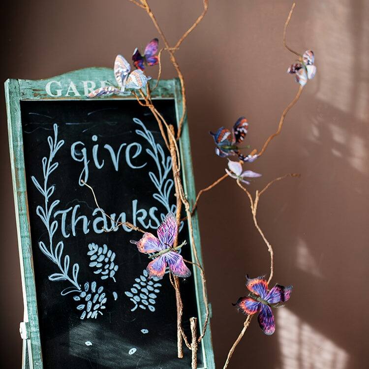 RusticReach Butterfly Clips Randomly Picked Set of 5 - Multi