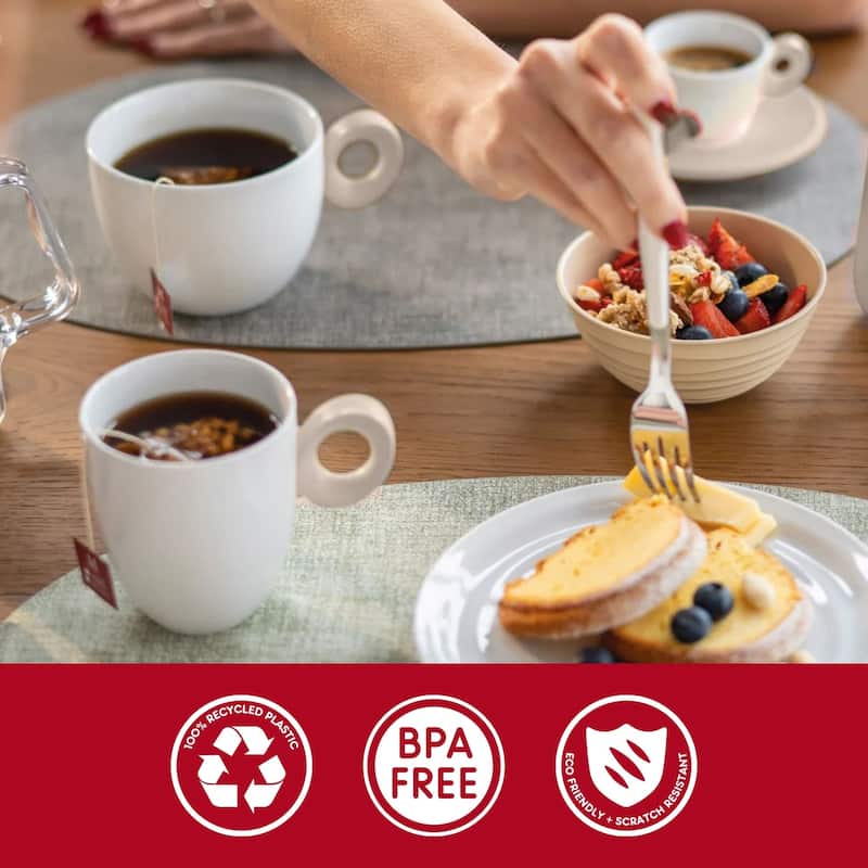 Guzzini Set of 4 Feeling Mugs - 8.5 oz