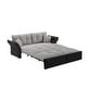preview thumbnail 13 of 12, 74.8" Queen Pull Out Sofa Bed with Tufted Design and 2 Pillows