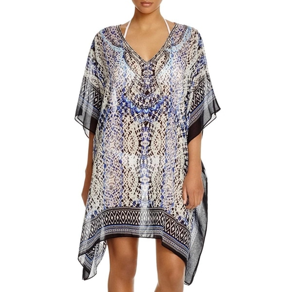 embellished swim cover up