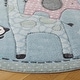 preview thumbnail 46 of 54, SAFAVIEH Carousel Kids Brandusa Animal Rug
