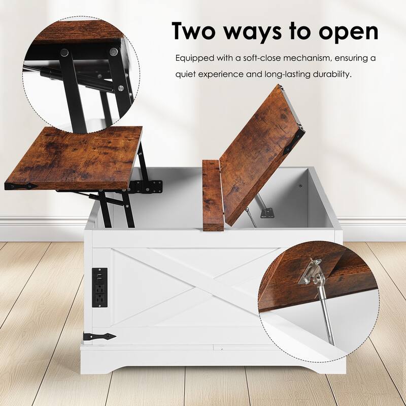 Multi-Functional Coffee Table Center Table Snack Table