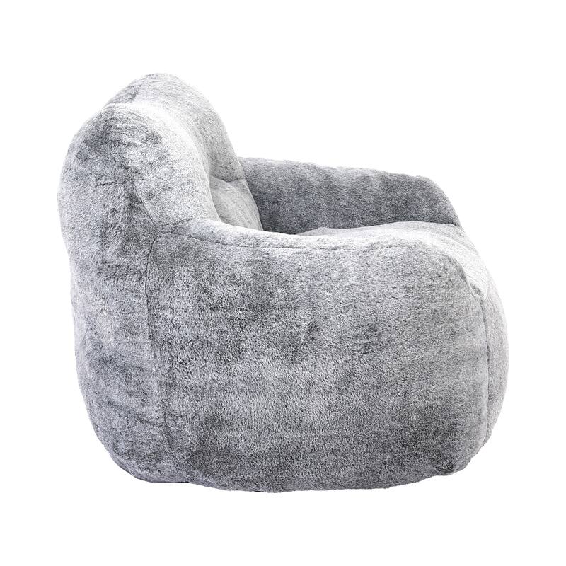 Bean Bag Chair,Bean Bag Sofa Chair With Armrests Stuffed High-Density Foam, Lazy Sofa Comfy Chairs Beanbag Chair For Adults