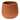 Stoneware Flower Pot, Terra cotta Finish