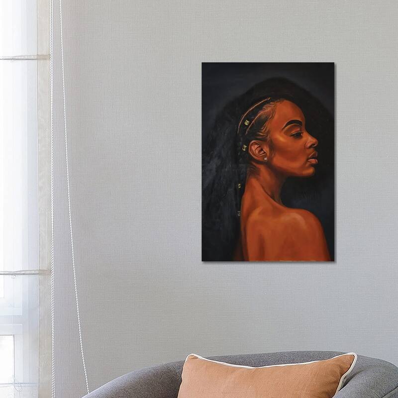 iCanvas "Black Pride" by Damola Ayegbayo Canvas Print - 26x18x1.5