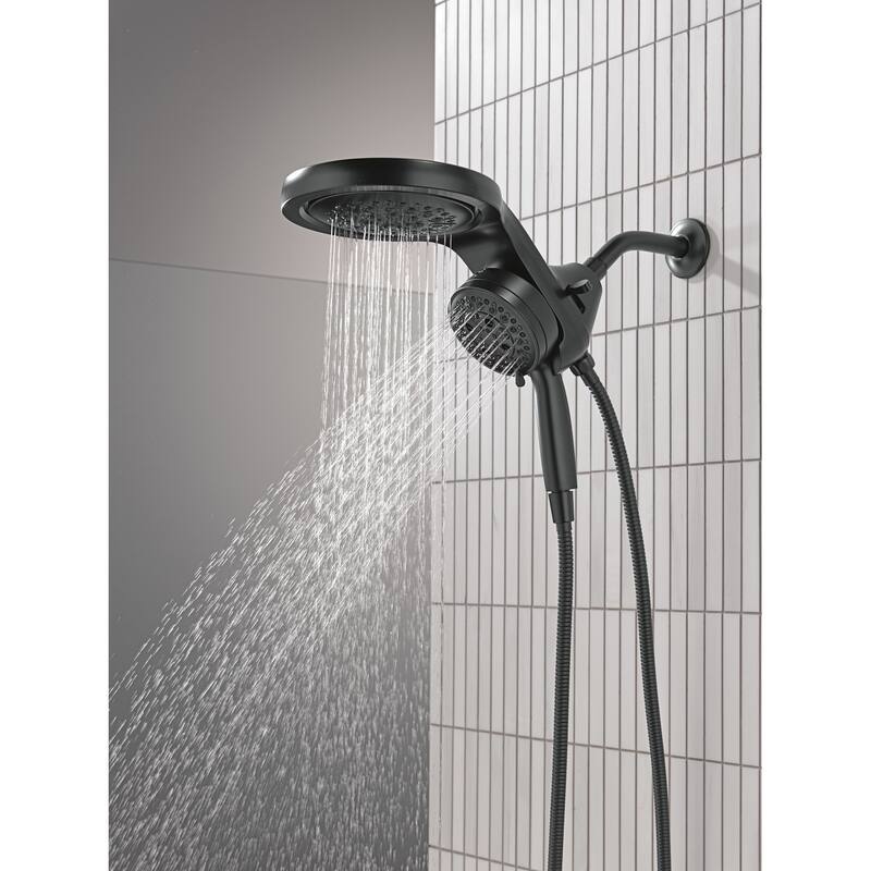 Delta 56000-25 HydroRain 2.5 GPM Multi Function 2-in1 Rain Shower Head