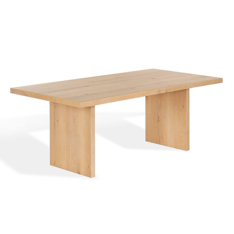 SAFAVIEH Couture Shelbee Wood Rectangle Dining Table - 78"W x 38"D x 30"H