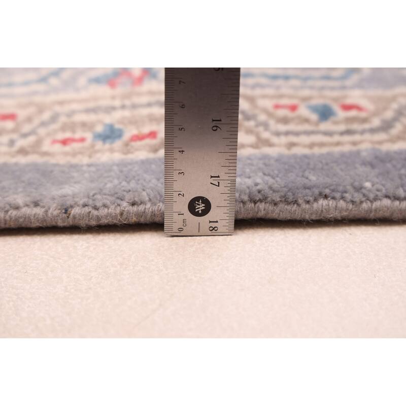 ECARPETGALLERY Hand-knotted Jules Serapi Light Denim Blue Wool Rug - 8'10 x 11'8