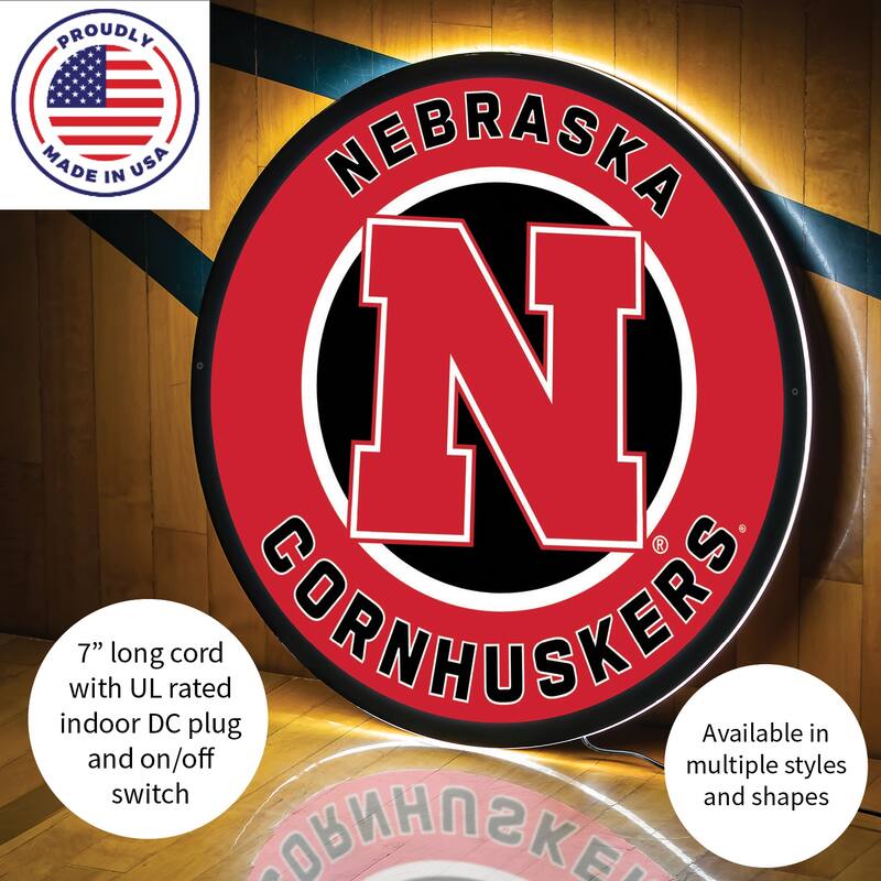 University of Nebraska LED Lighted Sign