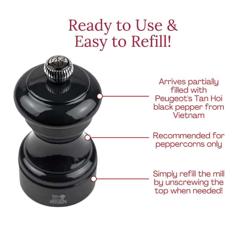 Peugeot Bistro 4 Inch Pepper Mill