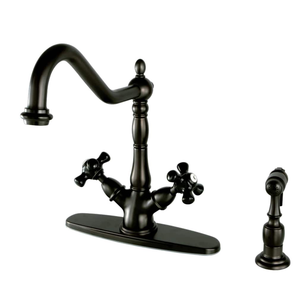 Kingston Brass Duchess 1.8 GPM Standard Kitchen Faucet - Includes Side