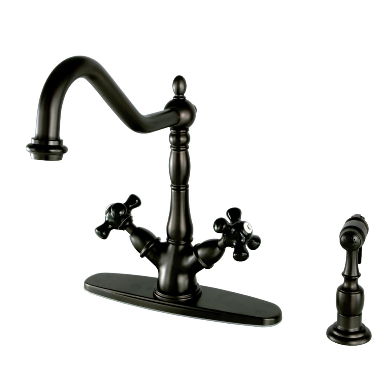 Kingston Brass Duchess 1.8 GPM Standard Kitchen Faucet - Includes Side
