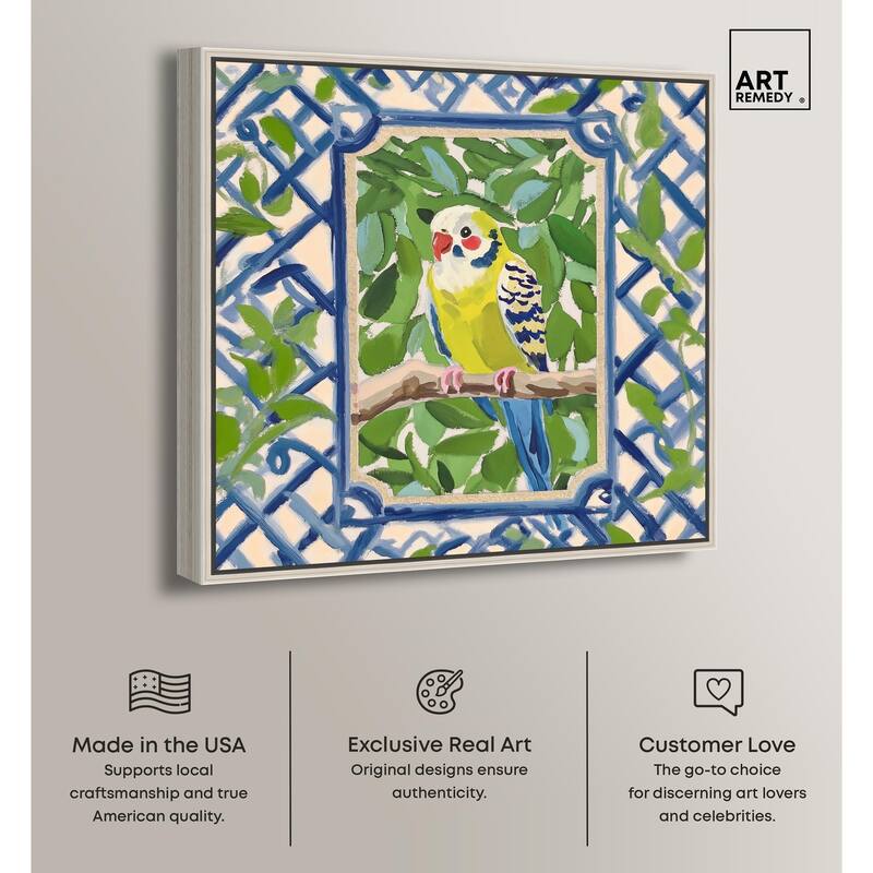 Garden Gate I Canvas by Art Remedy