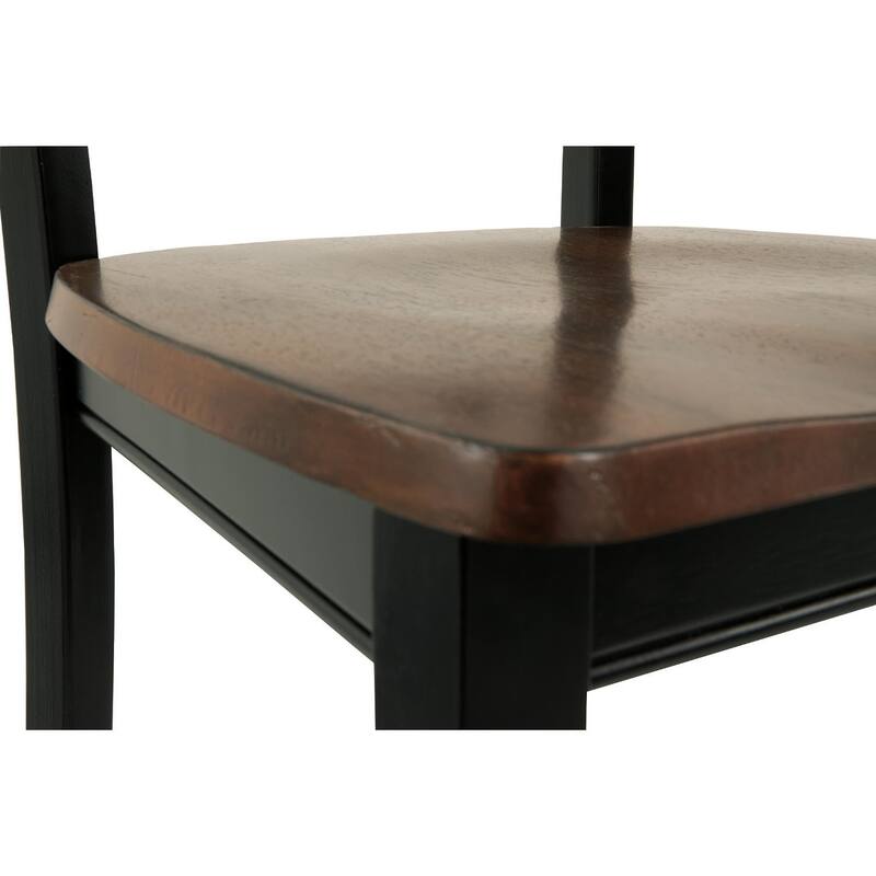 Signature Design by Ashley Owingsville Brown and Black Dining Chairs (Set of 2)