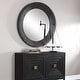 preview thumbnail 3 of 6, Uttermost Frazier Oversized 40" Round Industrial Style Porthole