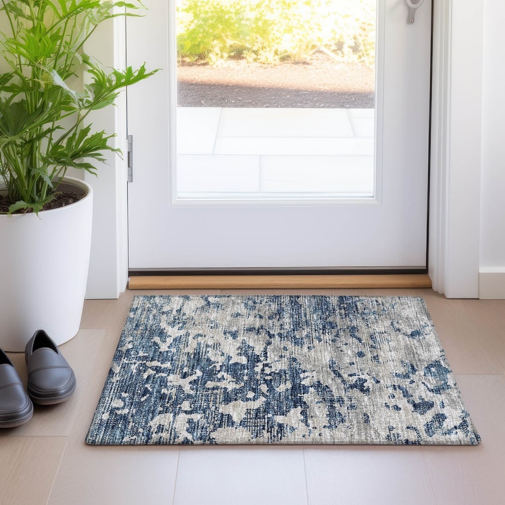 Premium Washable Super Soft Abstract Ombre Mayfield Rug