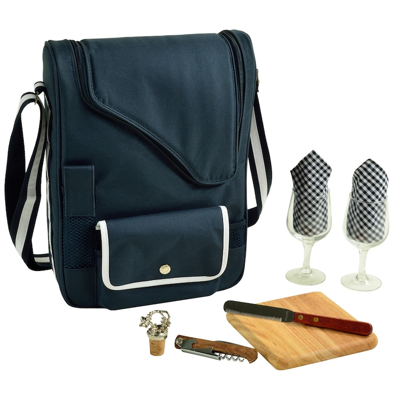Picnic at Ascot - Wine & Cheese Cooler Bag