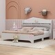 preview thumbnail 2 of 9, Full Size Wooden House Bed with Hidden Headboard Storage and Shelf, Fun and Functional Platform Frame for Kids Bedroom